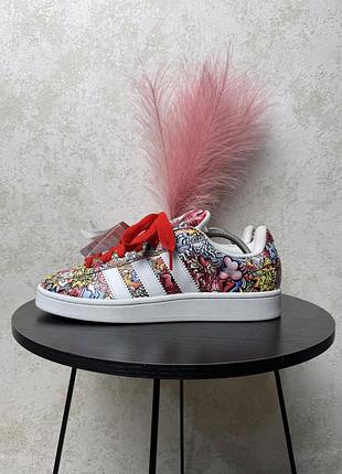 Чоловічі шкіряні кросівки adidas campus розмір 44