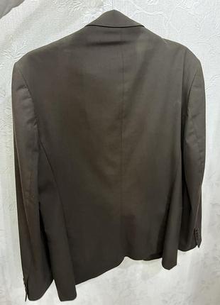 Піджак  zara коричневий оверсайз одягнений на xs 6