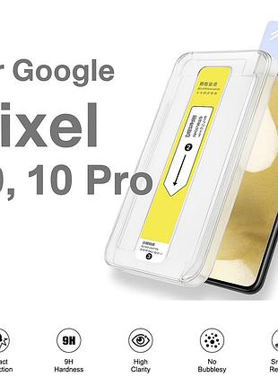 Захисне скло 2.5d для google pixel 10, 10 pro (з лотком для точного встановлення)