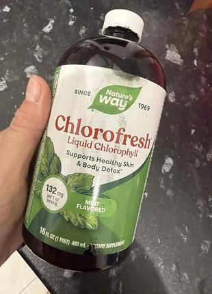 Хлорофіл питний мятний смак chlorofresh