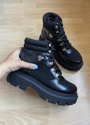 Новые теплые ботинки h&m zara оригинал 9