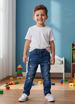 Джинсы для мальчика idete regular, 116 см, 5-6 лет
