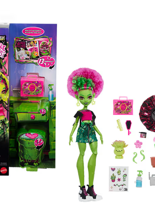 Monster high тайные ритуалы красоты венера мухоловка self-scare secrets venus mcflytrap