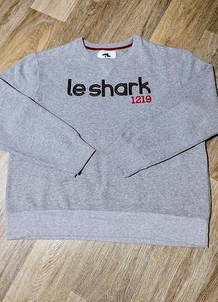Мужской свитшот le shark , размер xl .