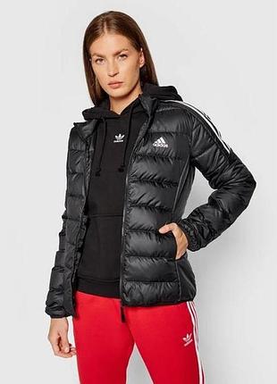 Ультралегкий пуховик adidas essentials down jacket size s 4