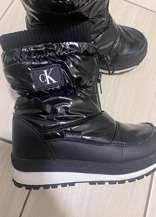 Чоботи дитячі calvin klein чорні
