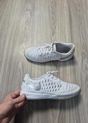 Бутси чоловічі nike lunar gato ii ic білі