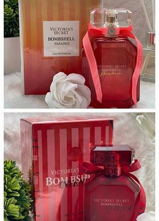 Набор парфюма victoria’s secret bombshell paradise + intense