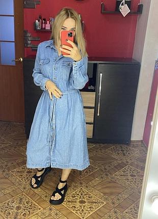 Джинсовое платье 👗🤗 3