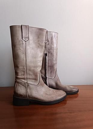 Hip shoe style (нидерланды). натуральная  кожа высочайшего качества с вываркой / потертостями  размер 38