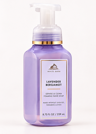 Мило-пінка bath & body works lavender bergamot 259 мл
