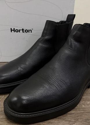 Шкіряні черевики челсі horton