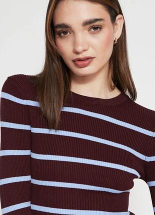 Джемпер кофта у смужку primark 2