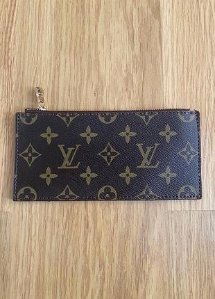 Гаманець жіночий louis vuitton monogram коричневий маленький
