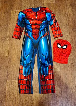 Костюм супергерой спайдермен, людина-павук, marvel