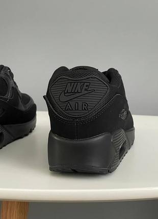 Кроссовки nike air max 90 black 3