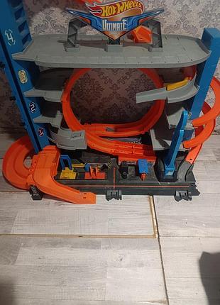 Трек hot wheels ultimate garage