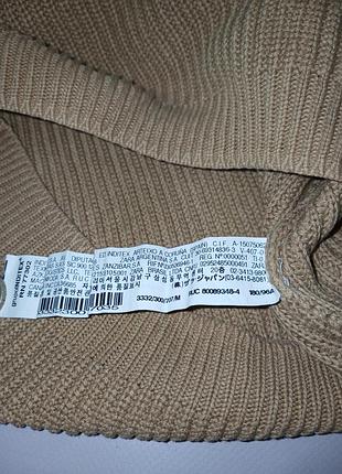 Светр бавовняний в рубчик zara man 4