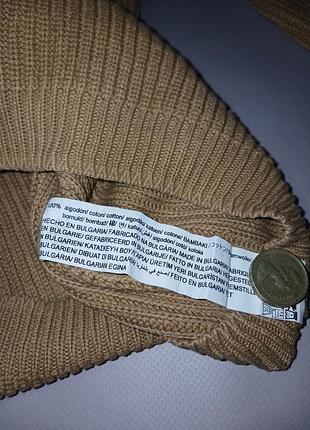 Светр бавовняний в рубчик zara man 5