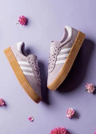 Шкіряні кеди adidas samba
