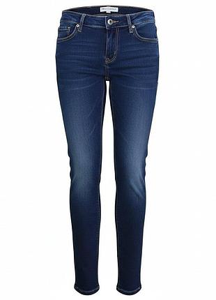 Женские джинсы fracomina angel 25 skinny с низкой посадкой, синие
