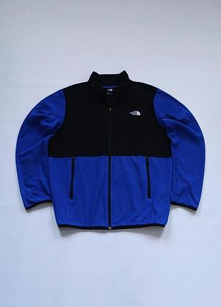 The north face glacier full-zip чоловіча флісова кофта fleece jacket hero blue