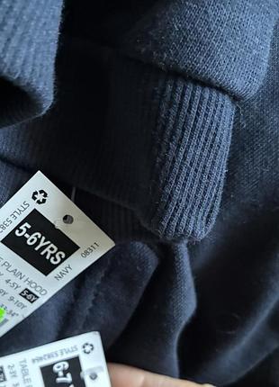 Темно синя худі на хлопчика dunnes 2