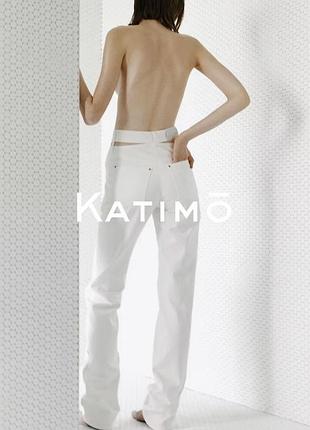 Білі джинси українського бренду катімо, розмір м