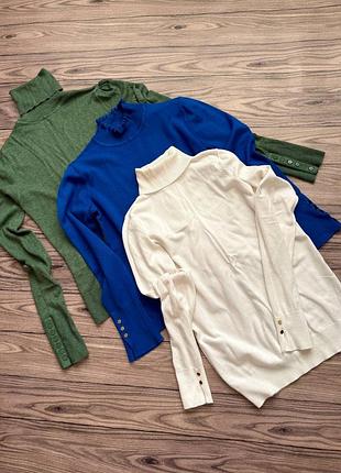 Гольф / водолазка женские, одной лотом 3 шт, размер 48-50 (l-xl), хорошее состояние