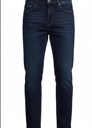 Женские джинсы stressmoda skinny 38 эластичные, тонкие, темно-синие