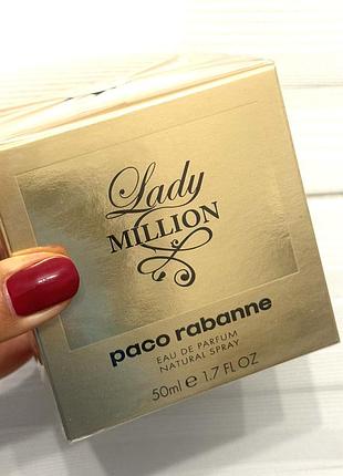 Парфум lady million paco rabanne, оригінал!