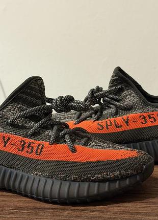 Adidas yeezy boost 350 v2 «carbon beluga» (оригінал)