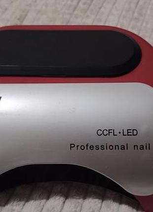 Лампа гибридная для сушки ногтей уф ccfl/led professional nail 48w