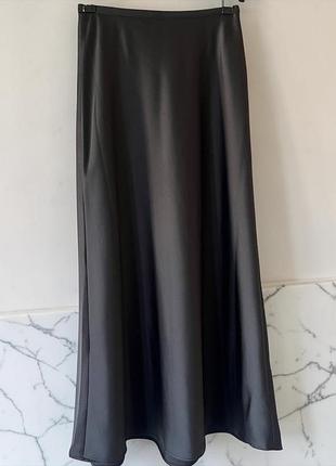 Uniqlo сатинова спідниця xs