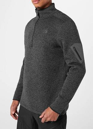 Karrimor orbit fleece ks-350 мужская флисовая кофта mens xs - charcoal marl