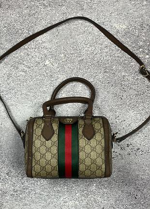 Сумка-бостон gucci ophidia gg medium top handle