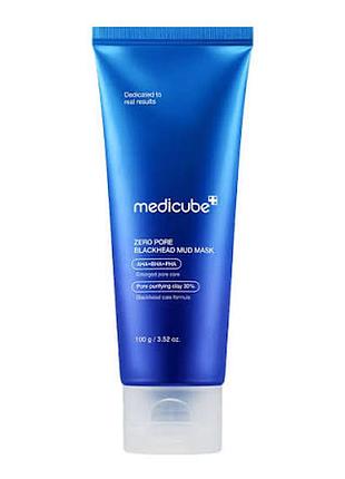 Глиняна експрес-маска від чорних цяток medicube zero pore blackhead mud mask (100 г)