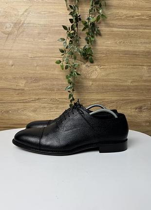 Чоловічі шкіряні туфлі hugo boss розмір 9/44
