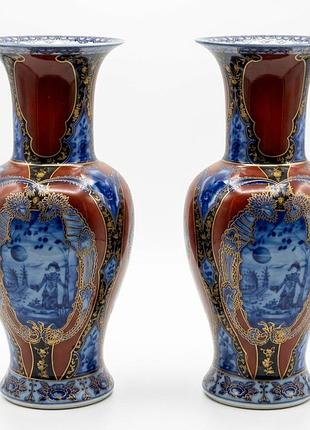 Пара ваз в восточном стиле. 2