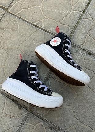 Фирменные кеды кеди на платформе на широкой подошве оригинал converse chuck taylor 29-30p