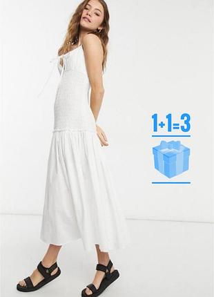 🥰 бавовняна сукня на резинці asos 16