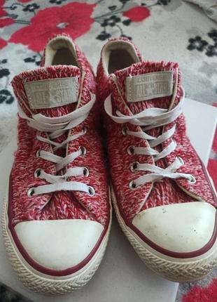 Стильные кеды converse кеды унисекс верх вязаное кедики женские