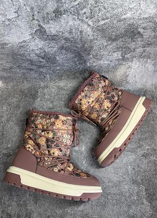 Зимові дитячі чоботи-дутики h&m waterproof