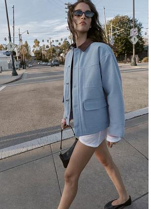 Стьобана куртка zara