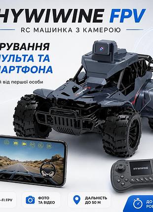 Радиоуправляемая машина hywiwine fpv с камерой управление со смартфона wifi rc машинка с видео