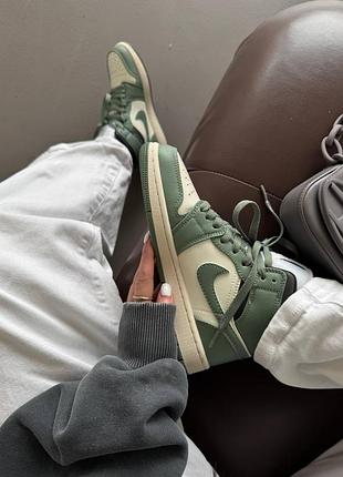 Кроссовки air jordan 1 retro mid «&nbsp;jade smoke&nbsp;» 2