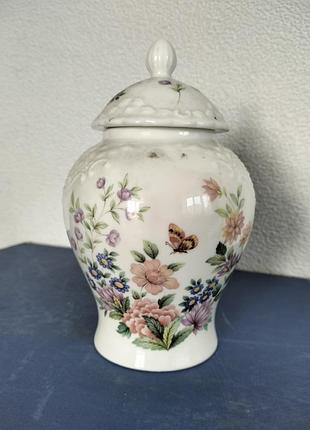 Фарфорова чайна , імбирна банка , coalport, англія