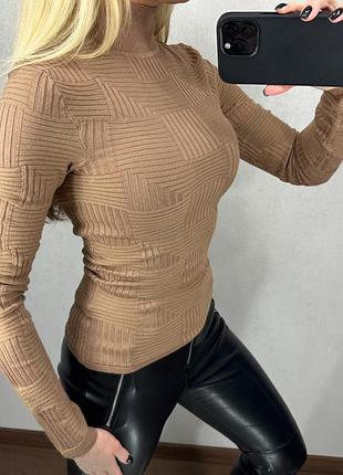 Гольф в рубчик. amisu. 2