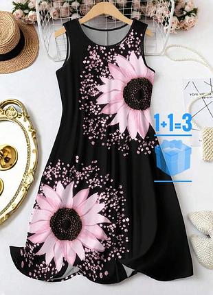 🥰 сукня в квітковий принт 2xl shein