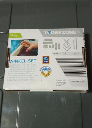 Набор угловых креплений workzone winkel-
set 5